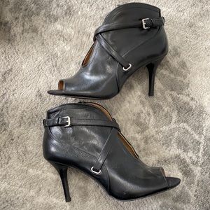 NINE WEST Open Toe Bootie